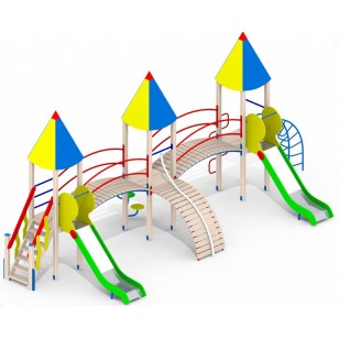 Детский игровой комплекс для детей до 6 лет І93